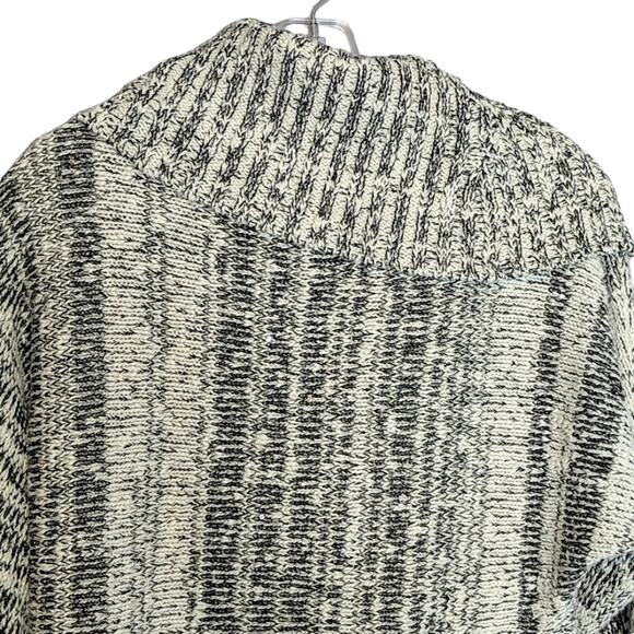 INC Cowl Neck Sweater Black/White, M - Picture 4 of 6